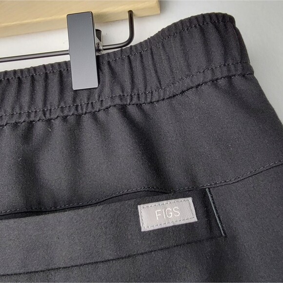 FIGS Technical Collection Men's Black Tansen Jogger Scrub Pants Size Large - Picture 7 of 12